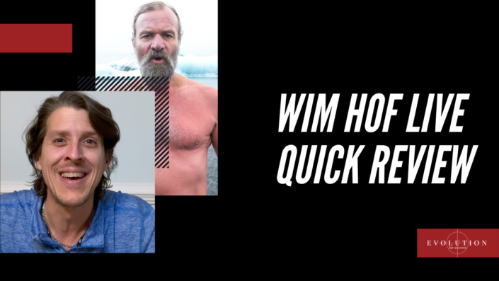 Quick review of my experience at the Wim Hof Live retreat in February 2021