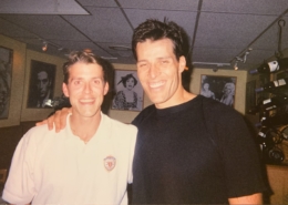 Tony Robbins Unleash the Power Within James and Tony in 1999